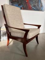 Vintage design fauteuil van De Ster Gelderland, Huis en Inrichting, Fauteuils, Zo goed als nieuw, Hout