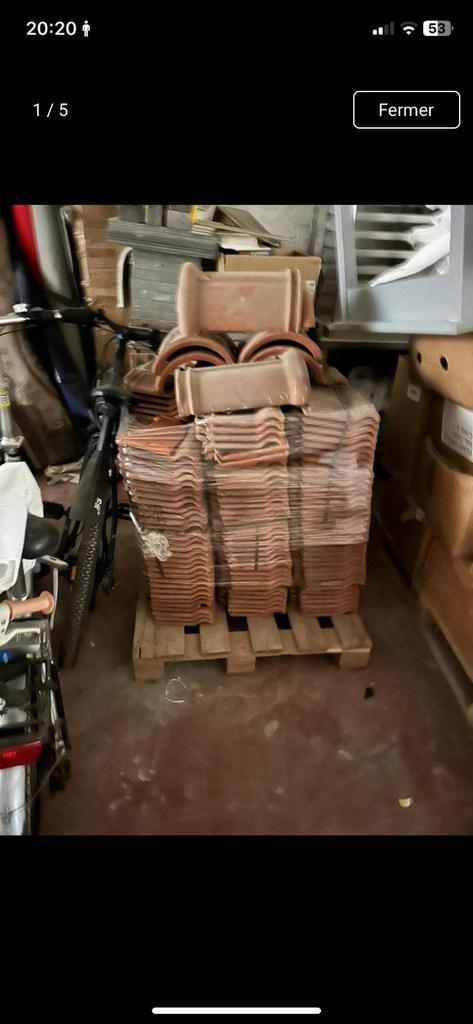 Koramic Pottelberg rustiek tegelpalet, Doe-het-zelf en Bouw, Dakpannen en Dakbedekking, Zo goed als nieuw, Dakpannen, Ophalen