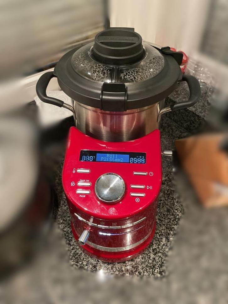 KitchenAid CookProcessor, Elektronische apparatuur, Keukenmixers, Zo goed als nieuw, 4 liter of meer, 3 snelheden of meer, Vaatwasserbestendig