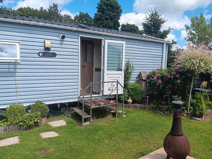 Caravane résidentielle, Caravanes & Camping, Caravanes, Particulier, jusqu'à 2, 2000 kg et plus, Autre, 2 lits séparés, Grand lit