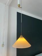 In hoogte verstelbare hanglamp - 102 cm <> 160 cm, Gebruikt, Vintage, Ophalen, 75 cm of meer