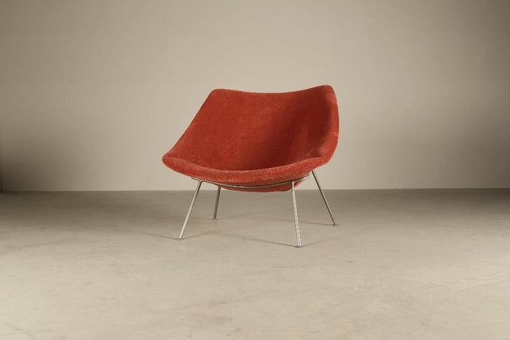 Pierre Paulin pour Artifort — Chaise F156 « Little Oyster », Maison & Meubles, Fauteuils, Utilisé, Enlèvement