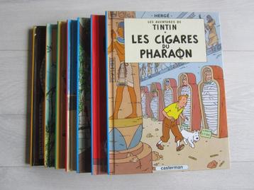 Tintin - série complète de 7 albums en petit format beschikbaar voor biedingen
