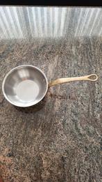 Zware steelpan MADE IN FRANCE, Huis en Inrichting, Keuken | Potten en Pannen, Ophalen of Verzenden, Zo goed als nieuw