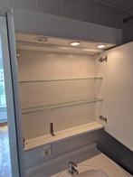 Badkamermeubel met lavabo, hangkast, kraan, Huis en Inrichting, Ophalen, Gebruikt, Wastafelkast