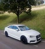 Audi a3 limousine ** IN PERFECTE STAAT **, Auto's, USB, Zwart, Wit, Leder