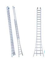 aluminium ladder, Bricolage & Construction, Échelles & Escaliers, Échelle, Enlèvement, Utilisé, 4 mètres ou plus