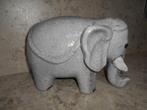 Mooie stenen olifant, Ophalen