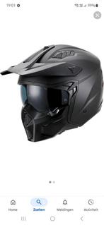 Moter / brommer helm als nieuw + doos, Ophalen of Verzenden, XL