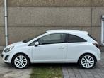 Opel Corsa 1.3 CDTi ecoFLEX 2013 168Km Gps Airco Euro 5, Stof, Zwart, Wit, 55 kW