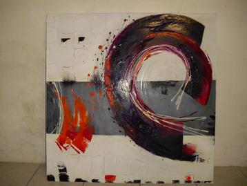Schilderij Modern - abstract rond beschikbaar voor biedingen