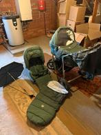 Groene kinderwagen in zeer goede staat, Kinderen en Baby's, Kinderwagens en Combinaties, Ophalen, Zo goed als nieuw, Kinderwagen