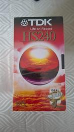 Lege VHS banden TDK HS240, Ophalen, Nieuw in verpakking