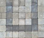 Betonklinkers grijs & blauw 6,5 a 7m²      10 ×10 x 4cm, Ophalen, Klinkers, 5 tot 10 m², Zo goed als nieuw