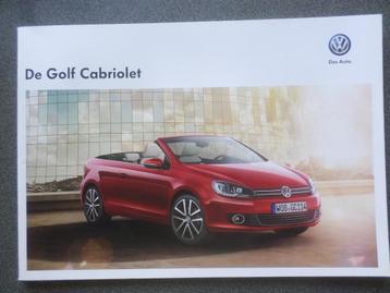 Volkswagen VW Golf Cabrio Brochure beschikbaar voor biedingen