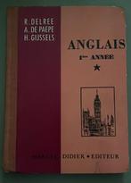 Anglais 1ère année - Marcel Didier 1965, Delree r., de Paepe a., gijssels h., Ophalen of Verzenden