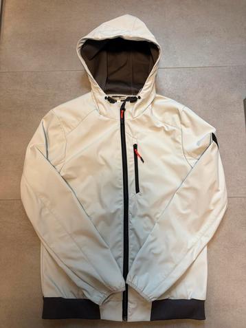 Tom Tailor - jas met hoodie - wit - M beschikbaar voor biedingen