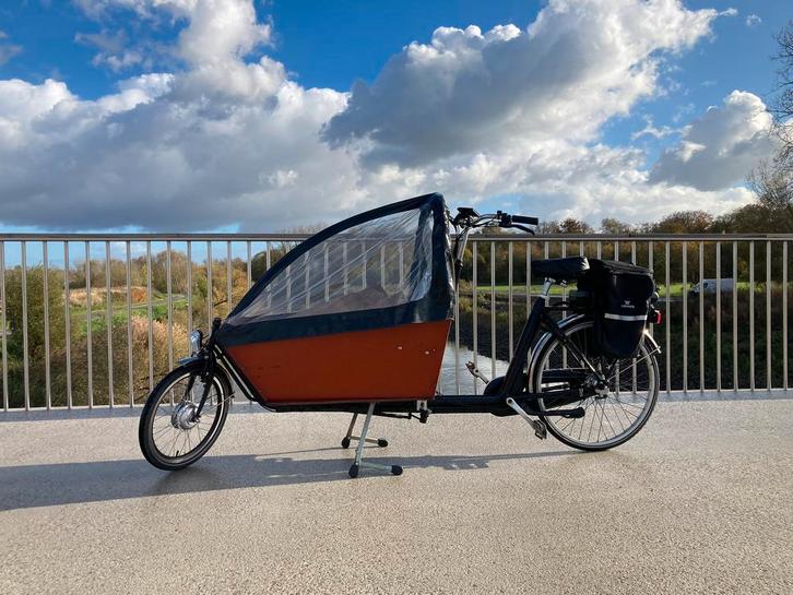 Elektrische bakfiets / cargofiets, Fietsen en Brommers, Fietsen | Bakfietsen, Zo goed als nieuw, Overige merken, 3 kinderen, Elektrisch
