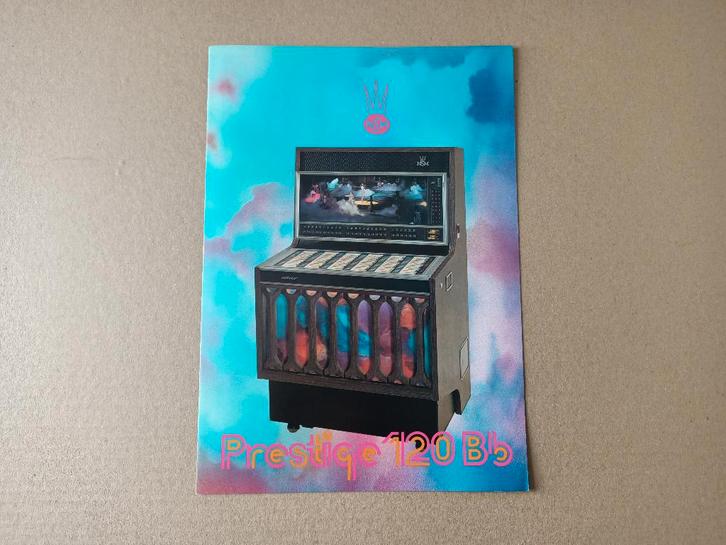 Folder: NSM Prestige 120BB (1972) jukebox, Verzamelen, Automaten | Jukeboxen, Verzenden