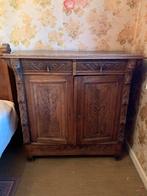 Armoire ancienne en chêne 2 portes 2 tiroirs, Antiquités & Art, Antiquités | Meubles | Armoires, Enlèvement