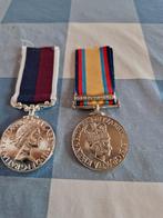 Britse medailles 2 stuks voor 20 euro, Verzamelen, Ophalen of Verzenden
