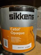 Acétol Sikkens opaque, Bricolage & Construction, Enlèvement ou Envoi, Neuf, Lasure