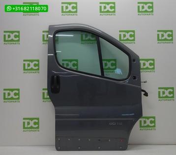 Opel Vivaro bestel A ('01-'14) Deur rechtsvoor grijs beschikbaar voor biedingen