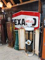 Pompe à essence ancienne SATAM SHELL complète, Verzamelen, Automaten | Overige, Ophalen of Verzenden