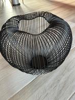 Moderne zwarte theelichten/kaarsen houders 2 stuks, Ophalen, 25 tot 50 cm, Zwart, Zo goed als nieuw