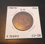 Royaume-Uni 1 Penny 1900, Enlèvement ou Envoi, Monnaie en vrac, Autres pays