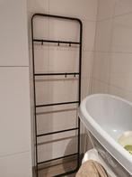 Handdoekrek, Huis en Inrichting, Badkamer | Badtextiel en Accessoires, Ophalen, Zo goed als nieuw, Zwart, Handdoekenrek
