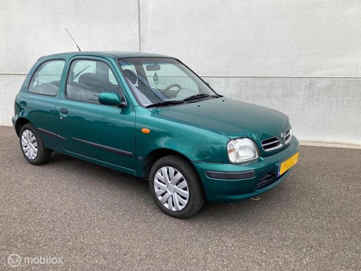 Nissan Micra 1.0 16V 3-DEURS AIRCO VOLLEDIG ONDERHOUD, Auto's, Nissan, Particulier, Te koop, Micra, Airconditioning, Metaalkleur