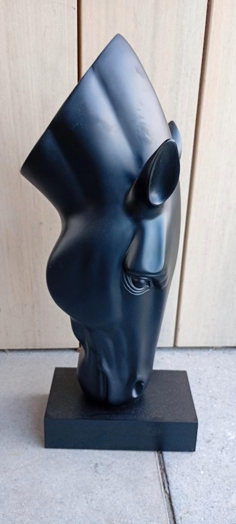 Paardenhoofd decoratie, Tuin en Terras, Tuinwanddecoratie, Zo goed als nieuw, Ophalen of Verzenden