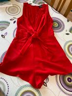 Stijlvolle rode playsuit - Parallel Line - Maat M, Ophalen of Verzenden