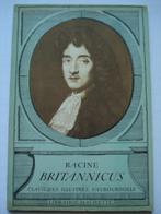 3. Racine Britannicus Classiques Vaubourdolle 1962, Livres, Comme neuf, Jean Baptiste Racine, Europe autre, Envoi