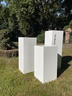 Drie pilaren voor bloemen op huwelijk of thuis, Huis en Inrichting, Woonaccessoires | Zuilen en Pilaren, Ophalen, Zo goed als nieuw