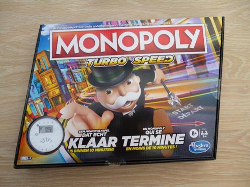Monopoly Turbo Speed neuf, Hobby en Vrije tijd, Gezelschapsspellen | Bordspellen, Nieuw, Drie of vier spelers, Ophalen of Verzenden