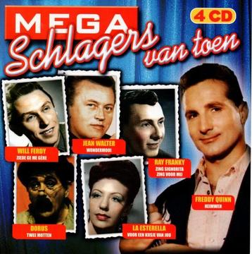 Mega Schlagers van Toen (4CD) beschikbaar voor biedingen