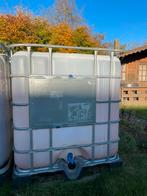 IBC VAT 1000 liter, Ophalen, Zo goed als nieuw, Kunststof, Met kraantje