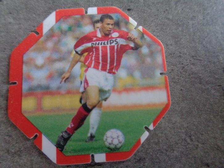 VOETBAL  TOPSHOTS CROKY    RONALDO  PSV   ENIG ZELDZAAM  ENK, Hobby en Vrije tijd, Stickers en Plaatjes, Ophalen of Verzenden