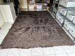 Zacht hoogpolig tapijt/vloerkleed 3,6x2,4m, Ophalen, Bruin, 200 cm of meer, Zo goed als nieuw