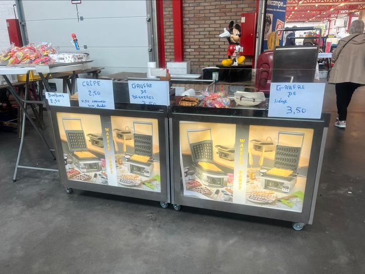 Comptoirs à Gauffre plus comptoirs à crêpes, Zakelijke goederen, Horeca | Food, Ophalen of Verzenden