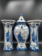 Vintage 3 delig kaststel ( Delfts blauw), Antiek en Kunst, Antiek | Keramiek en Aardewerk, Ophalen