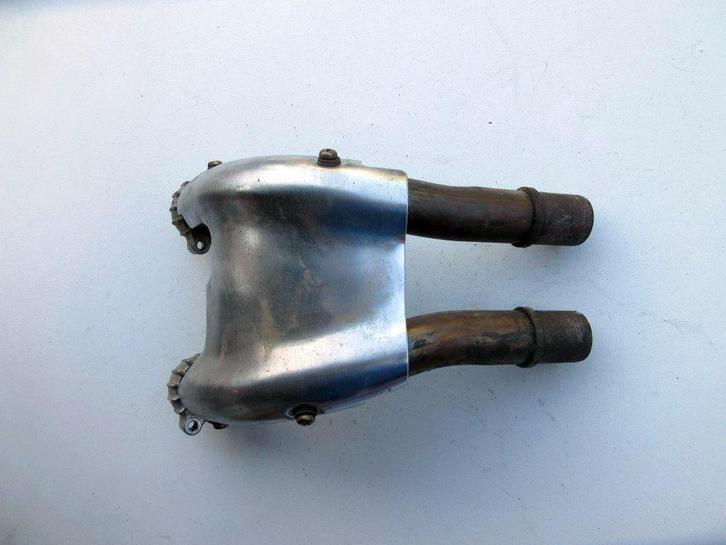 Honda VF750F spruitstuk uitlaat bochten VF 750 F Interceptor, Motoren, Onderdelen | Honda, Gebruikt, Ophalen of Verzenden