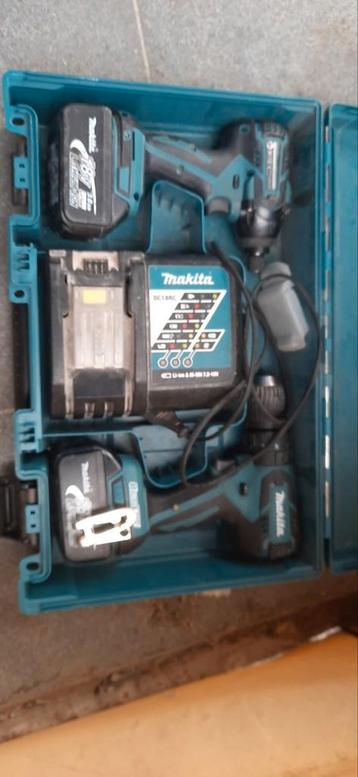 Makita dlx2007x vijsmachine en slagschroevendraaier i beschikbaar voor biedingen
