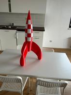 raket rood met wit, Ophalen, Kuifje, Zo goed als nieuw, Beeldje of Figuurtje