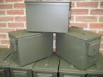 Metalen Leger koffers groot - ABL, Verzamelen, Ophalen of Verzenden, Landmacht, Overige typen