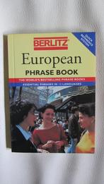 European phrase book - Berlitz - Vocabulaire en 12 langues, Enlèvement ou Envoi