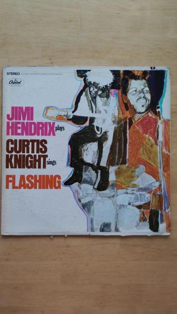 Jimi Hendrix Curtis Knight Flashing LP Vinyle 33t Capitol 68 beschikbaar voor biedingen