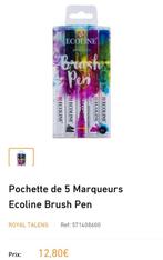 Feutre ECOLINE brush pen, Hobby & Loisirs créatifs, Feutre, Autres types, Enlèvement ou Envoi, Neuf